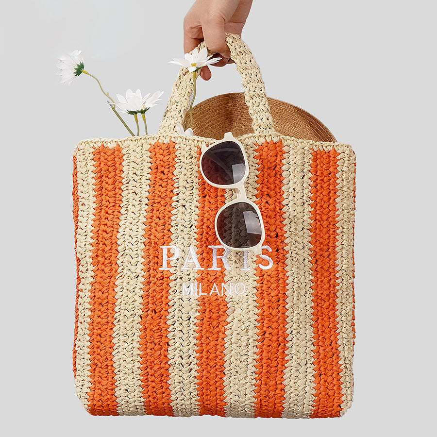 MINKARS Summer Straw Tote