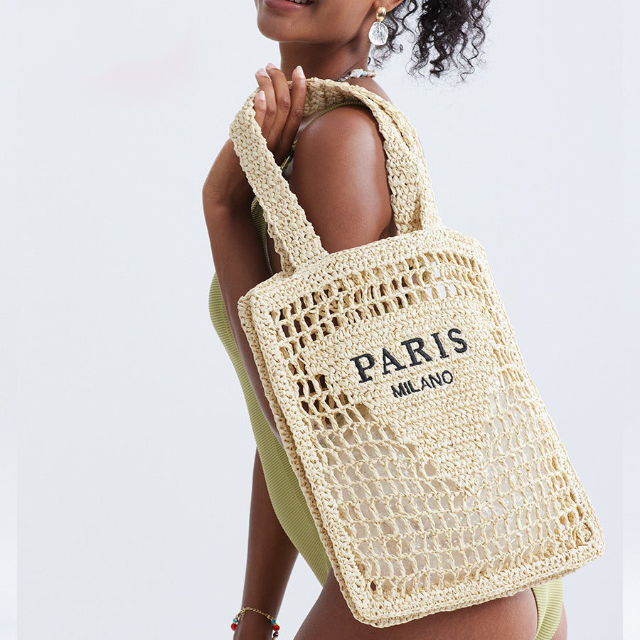 MINKARS Summer Straw Tote
