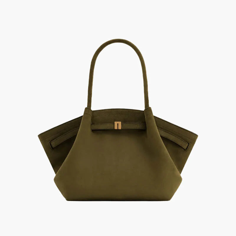 MINKARS Hana Tote Bag in Suede