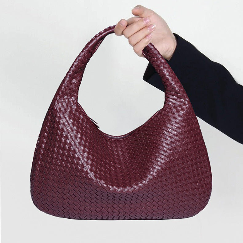 MINKARS Lana Bag, Burgundy