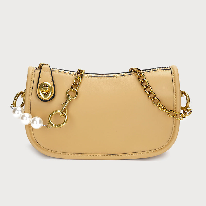 MINKARS Lock Shoulder Bag