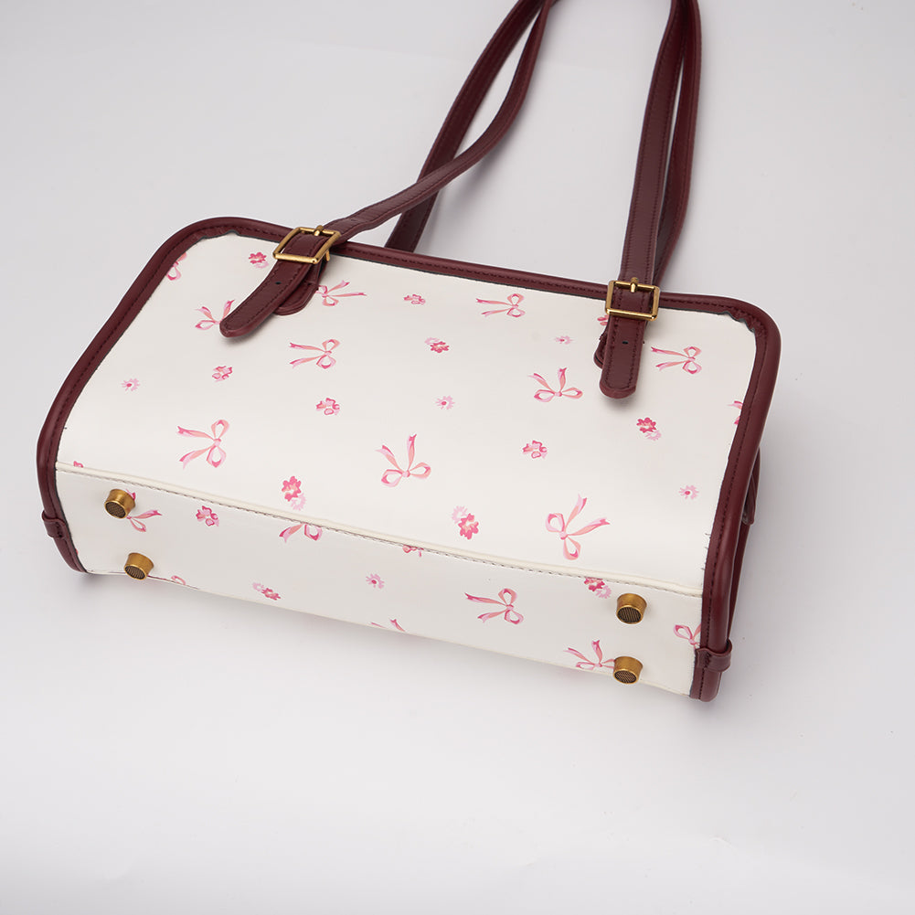 MINKARS Swing Bag with Bow Print